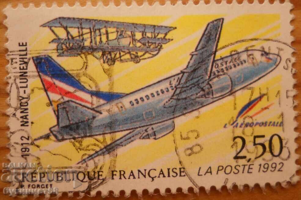 Франция "Въздушна поща" - 1992 г