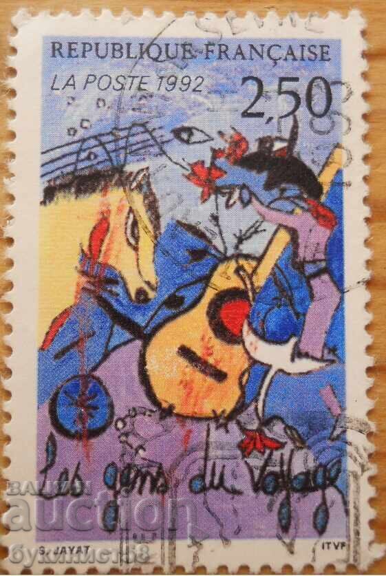 Франция "Сандра Джаят - Пътници" - 1992 г