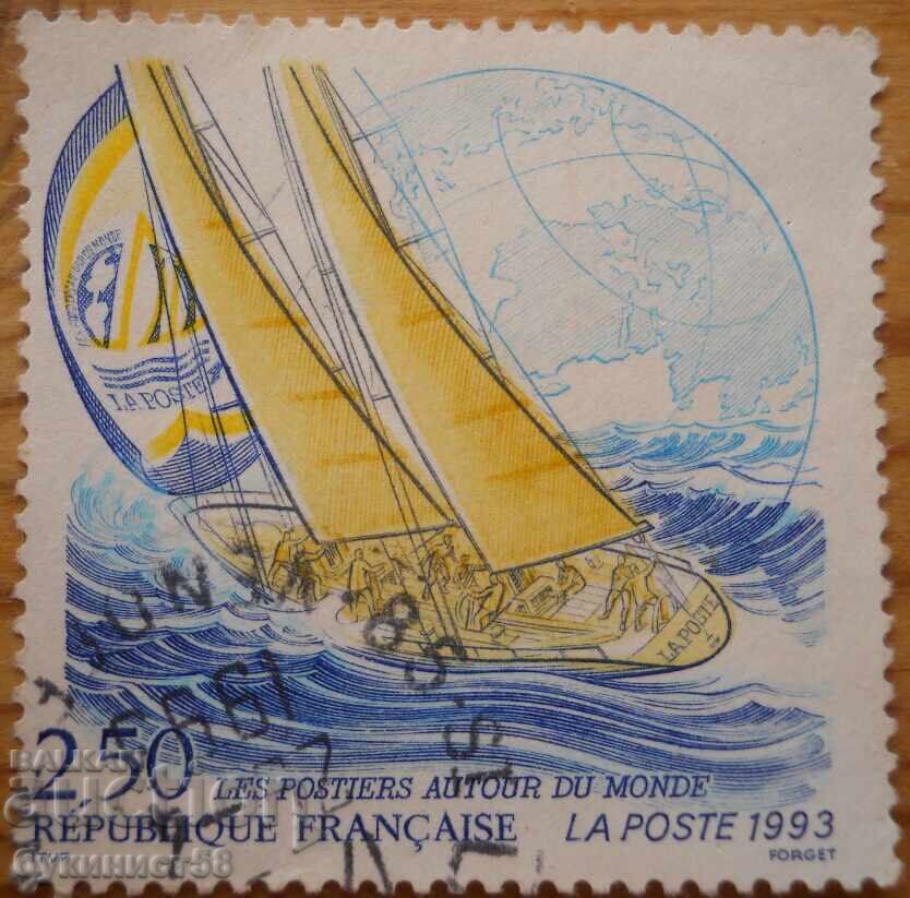 Франция "Ветроходство" - 1992 г