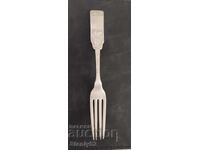 Antique silver-plated melchior dessert cart