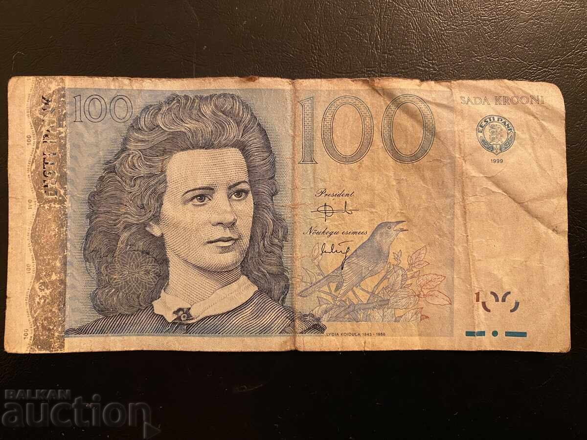 Estonia 100 Krooni 1999 Estonia 100 Krooni 1999