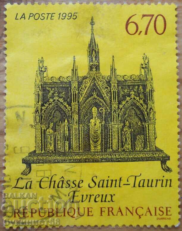 France "Reliquary of St. Taurin in Évreux" - 1995