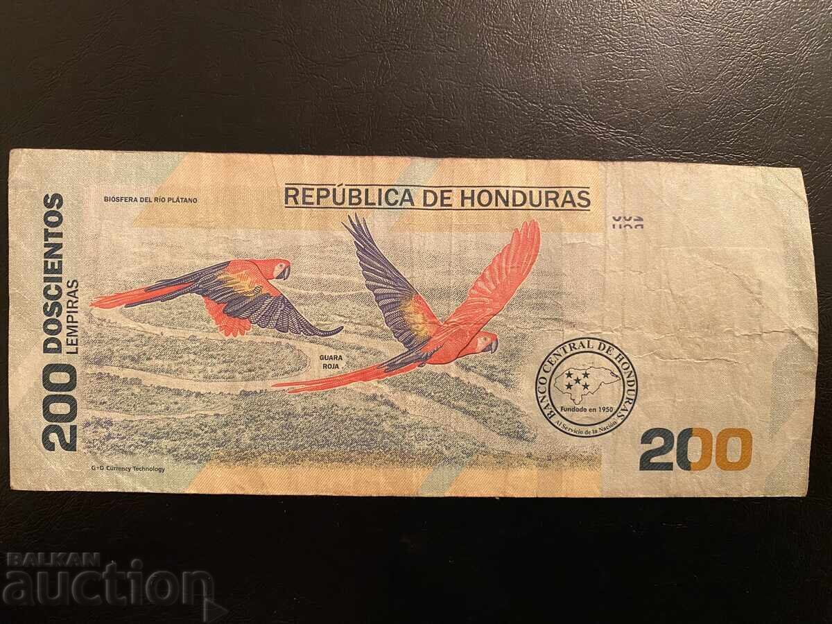 Ονδούρας 200 λεμπίρας 2019 εκπαίδευση παπαγάλοι