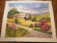 Acuarelă Vine vara 37 - 30 cm