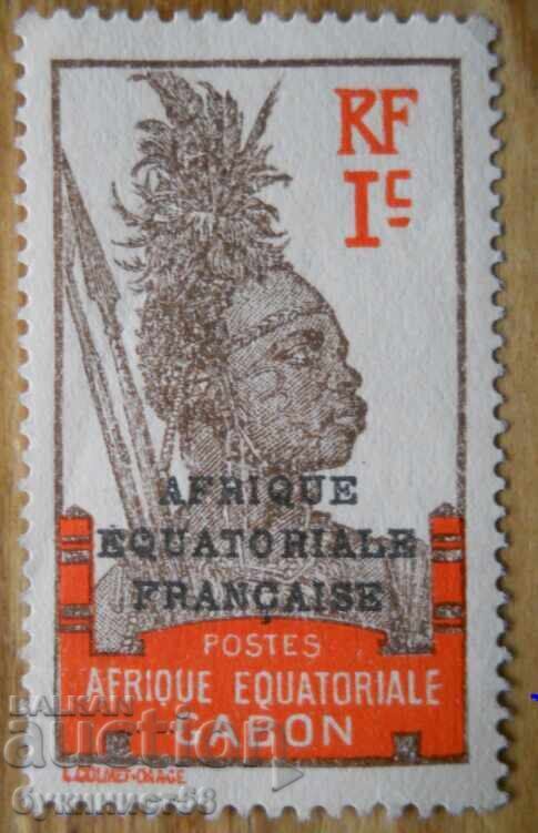 Габон (френски протекторат) - 1924-31 г (надпечатка) Габон (френски протекторат) - 1924-31 г (надпечатка)