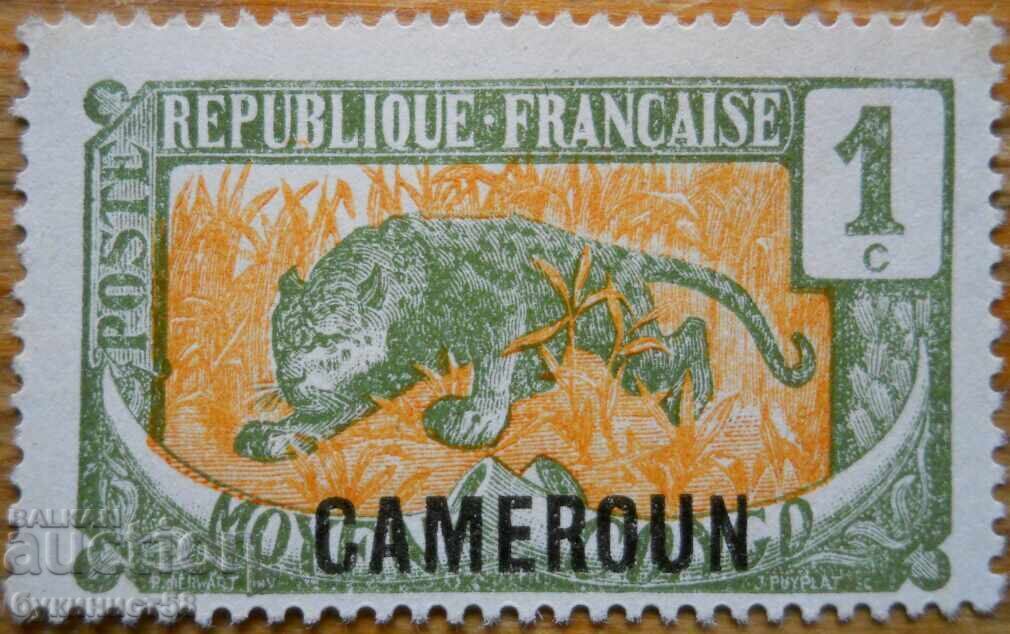 Καμερούν (Γαλλικό προτεκτοράτο) - 1921 (υπερτύπωμα)
