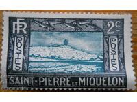 Franța Saint Pierre și Miquelon "Far marin" - 1932 (curată)