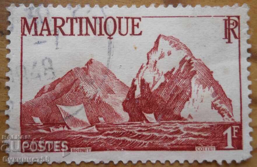 Γαλλική Μαρτινίκα "Βράχος του Διαμαντιού" - 1947
