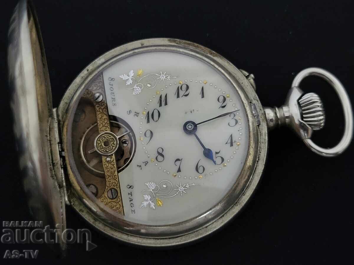 8ήμερο Τσέπης Ρολόι με τιμή 820.00 BGN | € 419.26 8ήμερο Τσέπης Ρολόι με τιμή 820.00 BGN | € 419.26