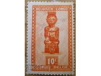 Βελγικό Κονγκό "Ξύλινα ειδώλια της φυλής Baluba" - 1931-37