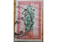 Βελγικό Κονγκό "Ξύλινα ειδώλια της φυλής Baluba" - 1931-37