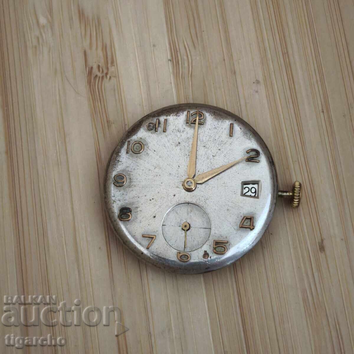 Μηχανισμός ανδρικού ρολογιού με τιμή 15.00 BGN | € 7.67