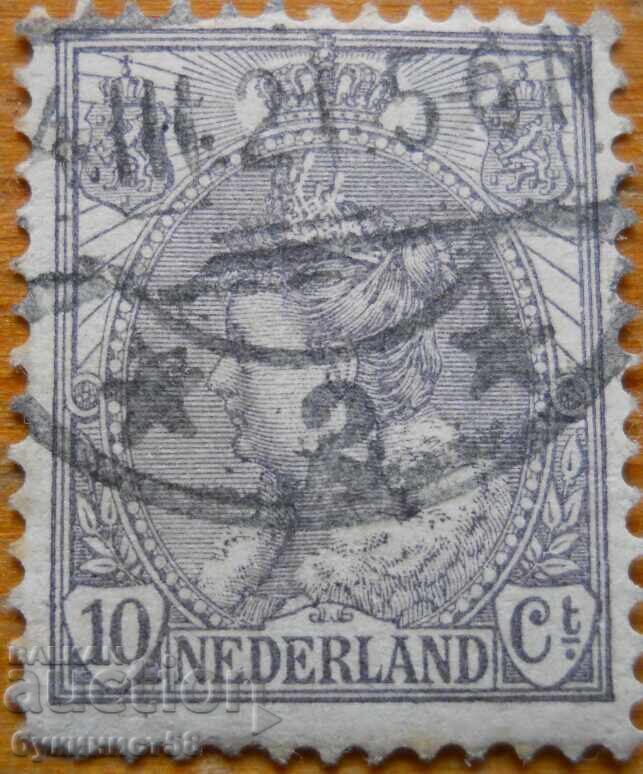 Netherlands "Queen Wilhelmina" - 1898-1924