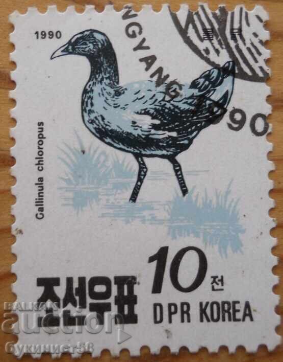 North Korea "Fauna - Birds" - 1990