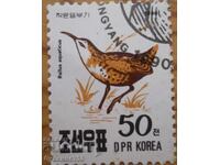 Северна Корея "Фауна - птици" - 1990 г