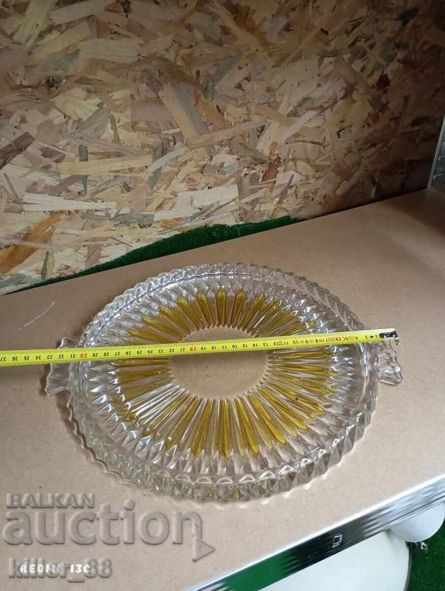 Όμορφο γερμανικό κρυστάλλινο πλατό - 5