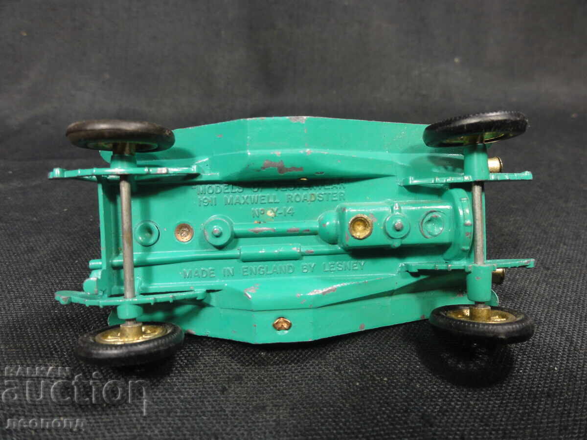 OLD RETRO METAL CAR MAXWELL MATCHBOX MOY ENGLAND - 6
