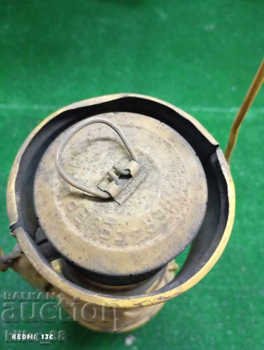 Auction  Old Feuerhand gas lantern "Sturmkappe" Nr. 276 Baby Special