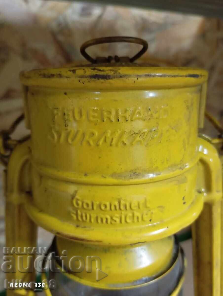 Delivery of Old Feuerhand gas lantern "Sturmkappe" Nr. 276 Baby Special