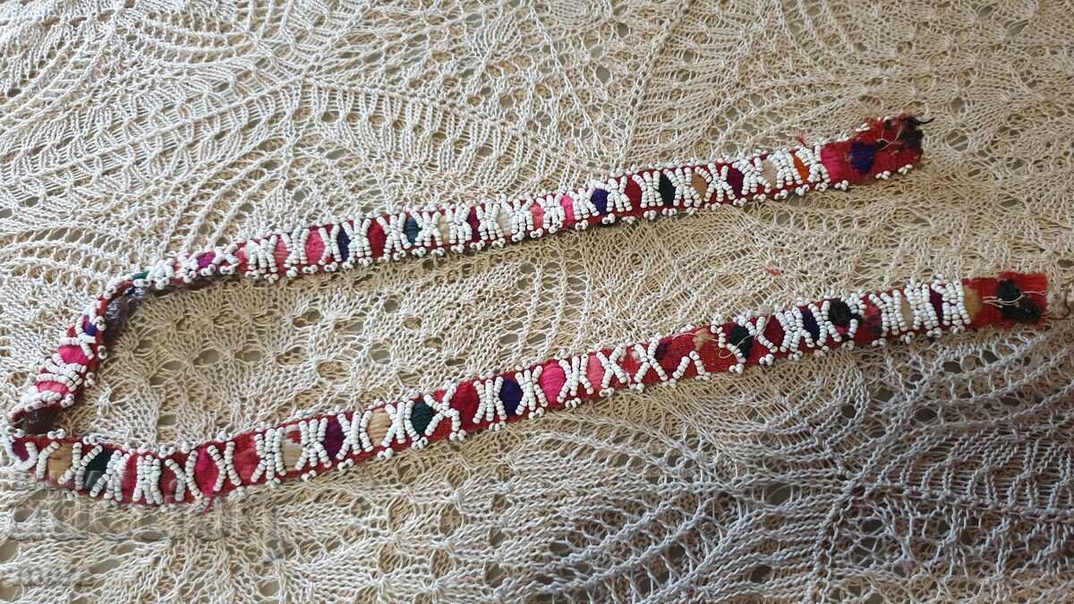 Authentic beaded belt for folk costume Authentic beaded belt for folk costume