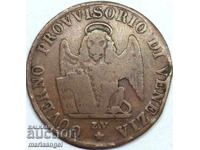 Venice 5 centesimi 1849 Italy 24mm copper