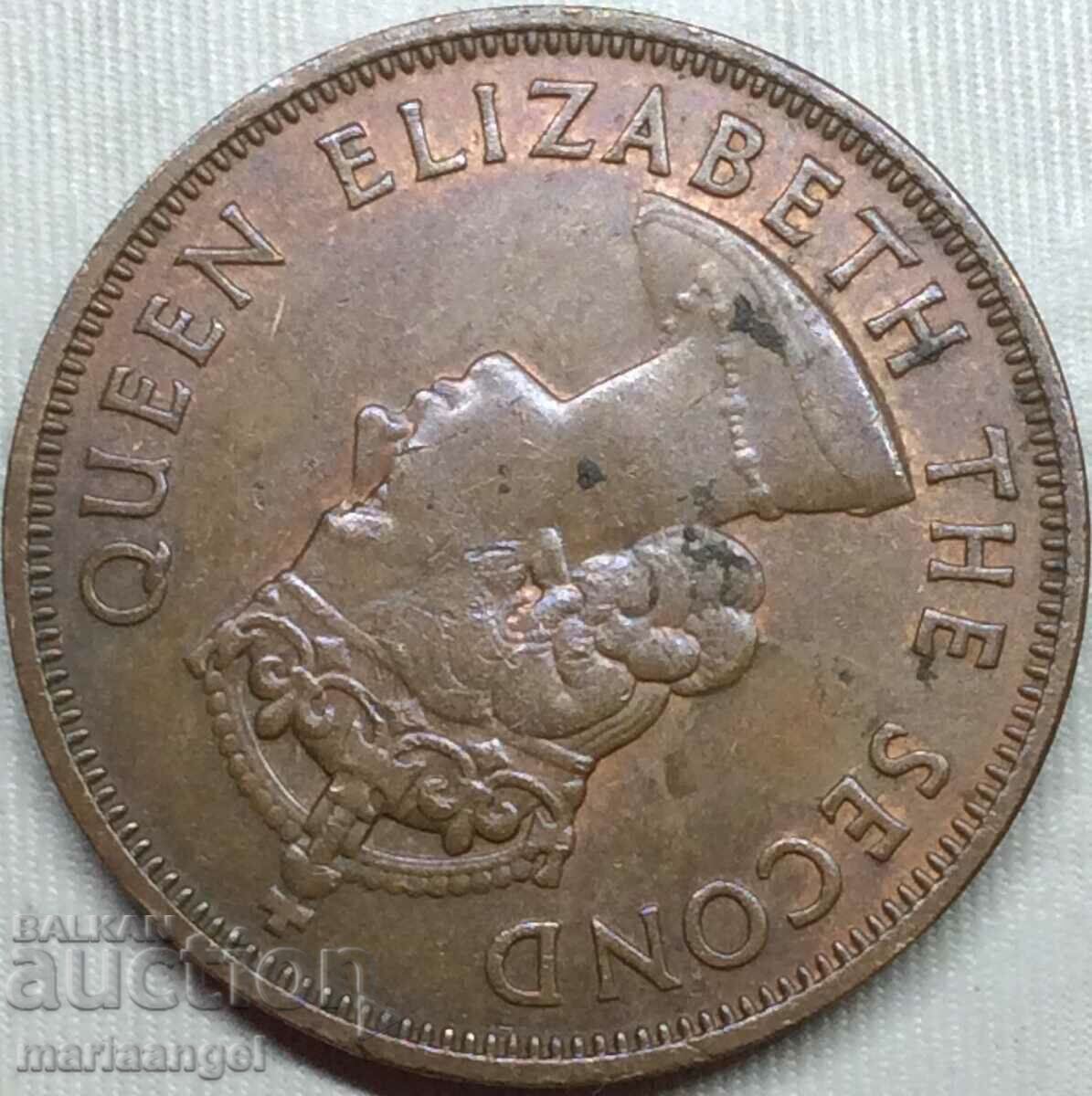 Παράδοση 5 cents 1978 Mauritius Elizabeth II 28mm Παράδοση 5 cents 1978 Mauritius Elizabeth II 28mm