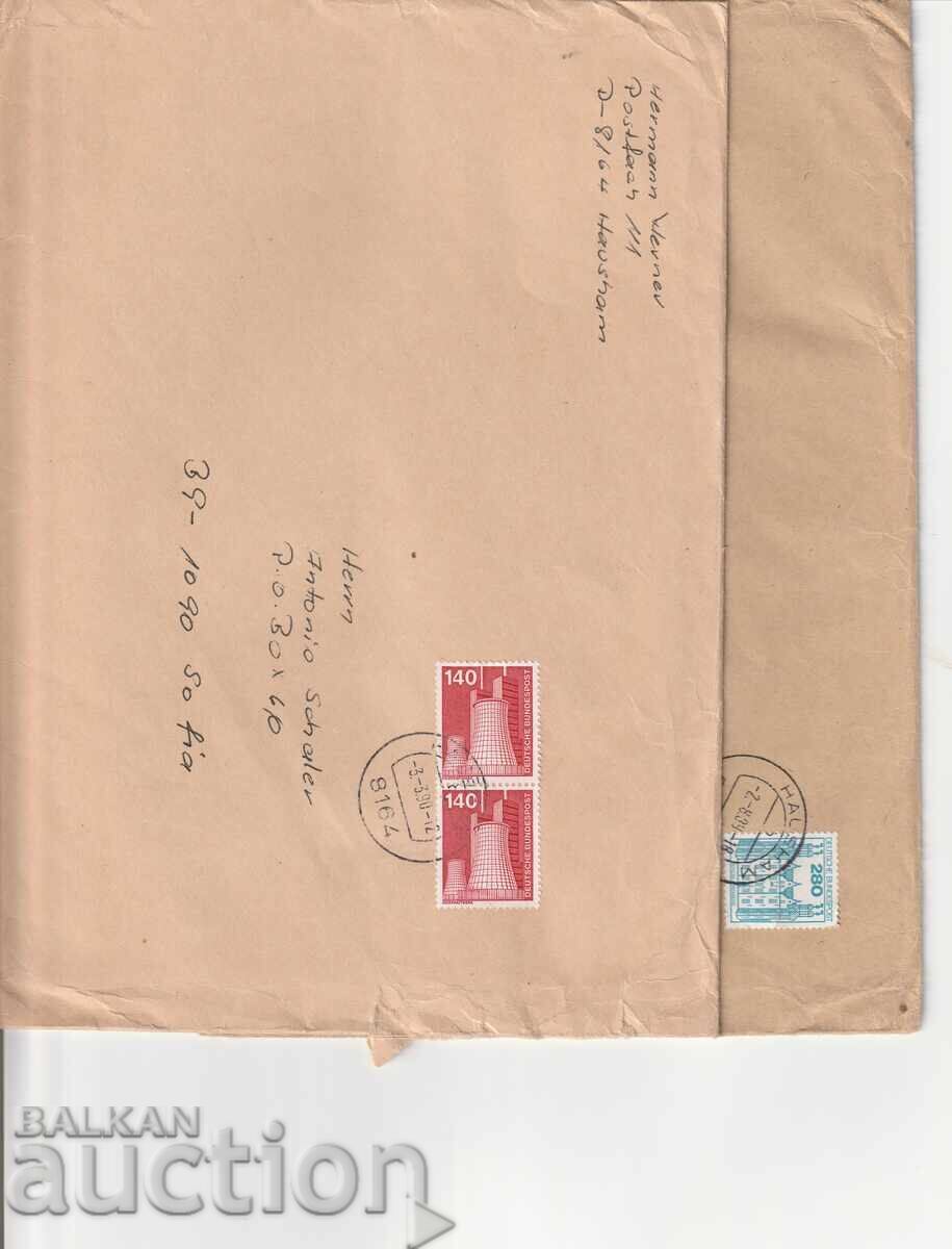 GERMANIA - Călătorit PP - 2 buc