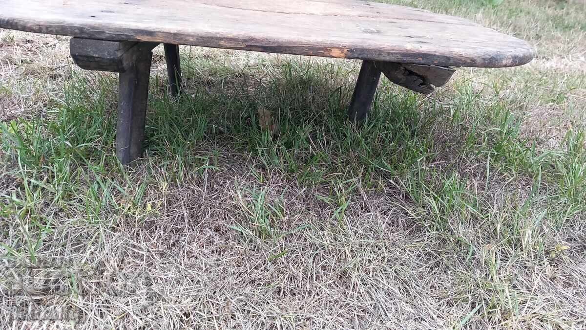 Δημοπρασία ΠΑΛΙΟ ΞΥΛΙΝΟ ΤΡΑΠΕΖΙ ΣΟΦΡΑ