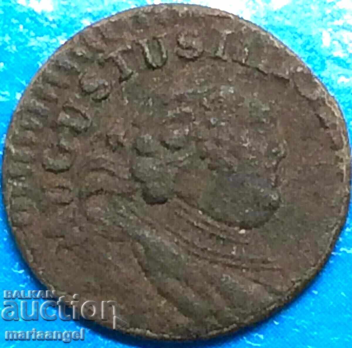 Σαξονία 1 γρόσι 1753 Αύγουστος Γ' Πολωνία χάλκινο με τιμή 19.00 BGN | € 9.71