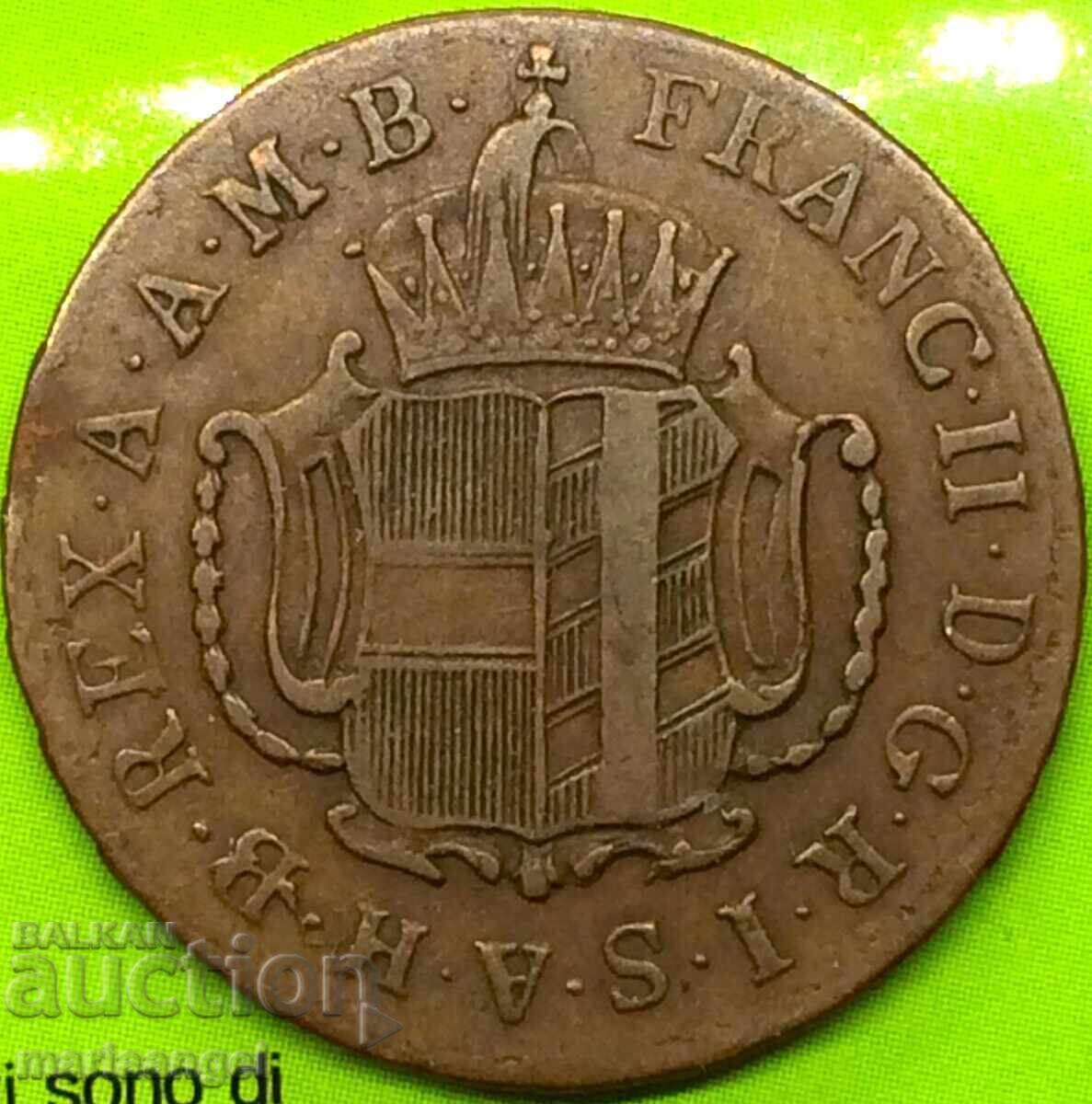 1 Kreuzer 1803 N - Günzburg Austria 6,03g χαλκός σπάνιος - 7