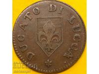 2 quatrains 1826 Duchy of Lucca Italy Carlo L. Di Borbon