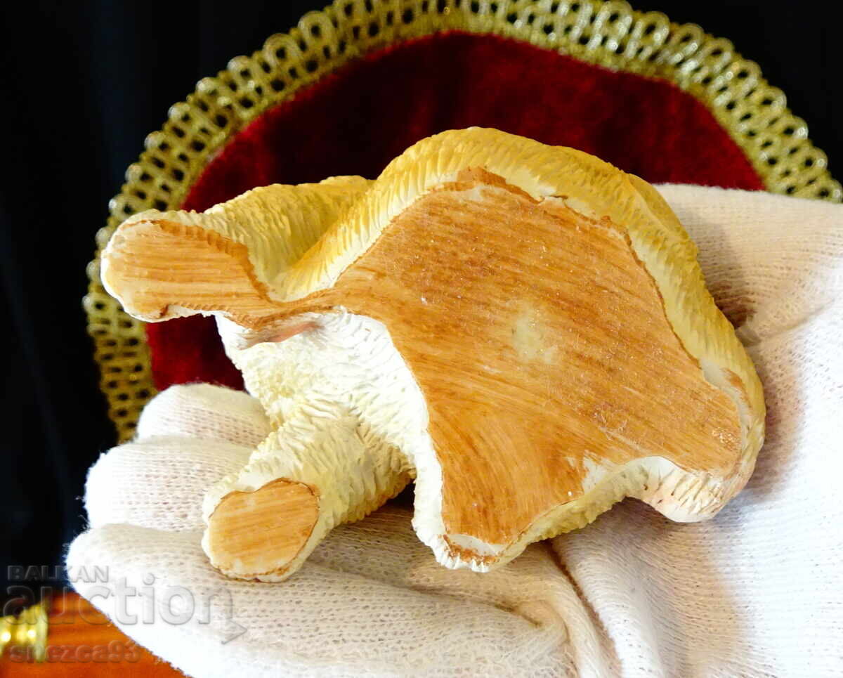 Порцеланова фигура куче Чау-чау,печат. - 7