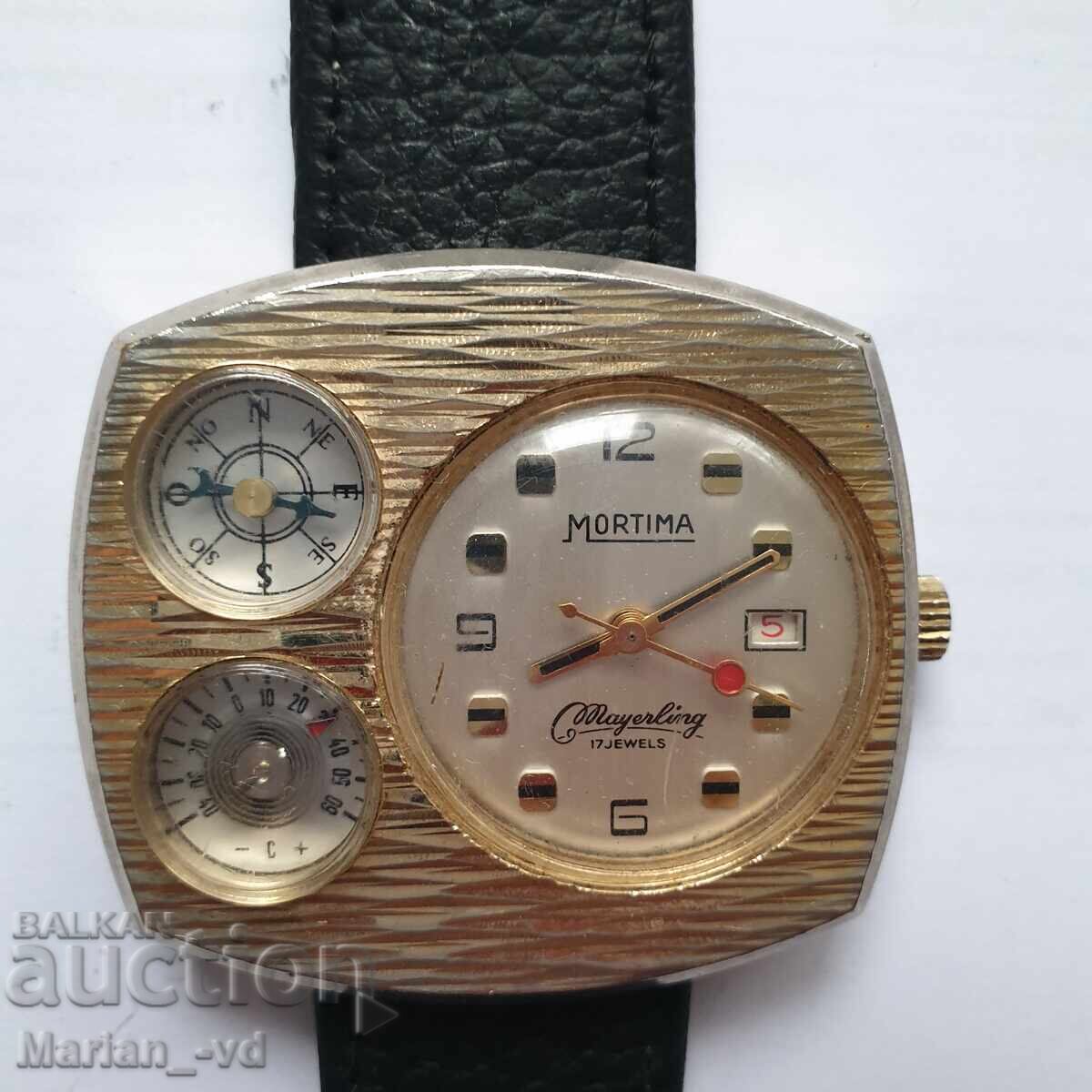Very special and rare mechanical watch Mortima Mayerling with price 500.00 BGN | € 255.65