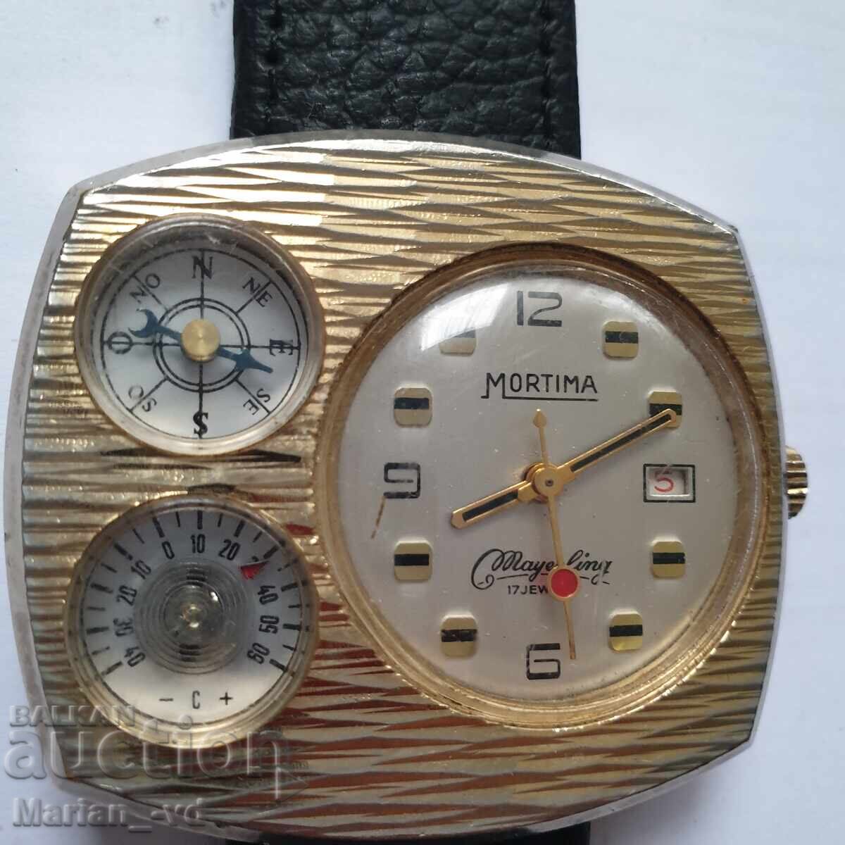 Delivery of Very special and rare mechanical watch Mortima Mayerling