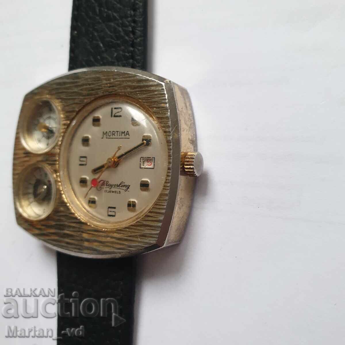 Very special and rare mechanical watch Mortima Mayerling - 5