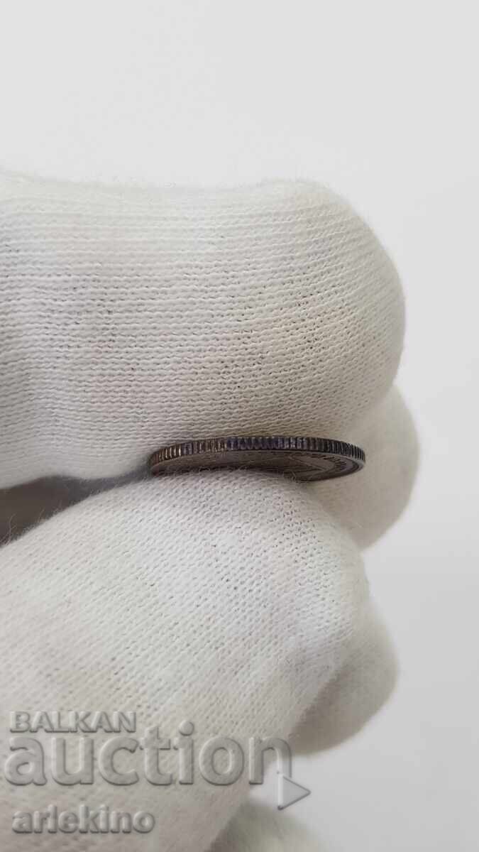 Παράδοση Συλλεκτικό ασημένιο νόμισμα 50 σεντίμος 1954 Βενεζουέλα Παράδοση Συλλεκτικό ασημένιο νόμισμα 50 σεντίμος 1954 Βενεζουέλα