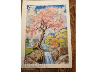 Watercolor Spring 21 - 31cm