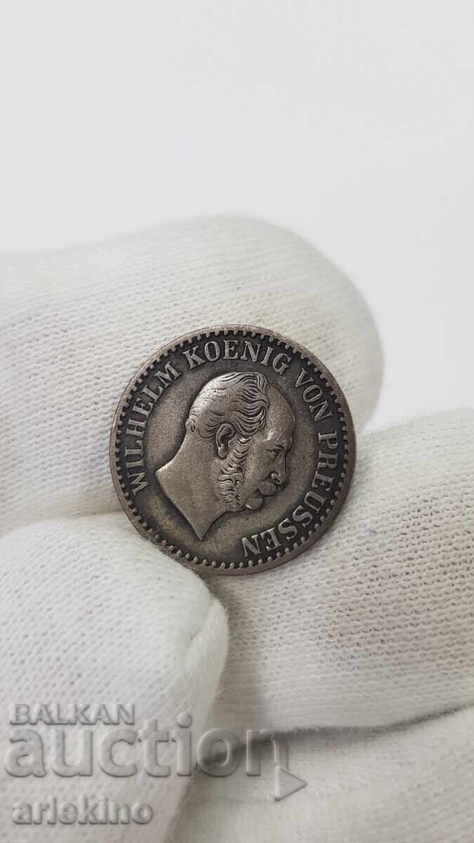 Аукцион Колекционна монета 1 silbergroschen 1864 A - Прусия Аукцион Колекционна монета 1 silbergroschen 1864 A - Прусия