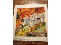 Acuarelă Toamnă 30 - 30 cm