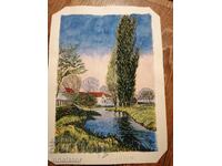 Acuarelă Peisaj 25 - 36 cm