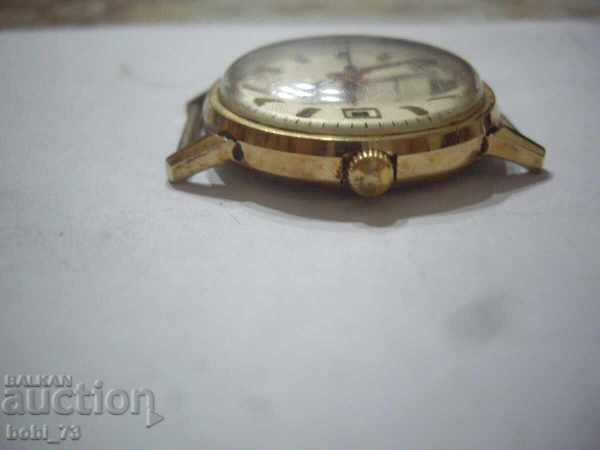 Δημοπρασία Παλιό ρωσικό επιχρυσωμένο ρολόι