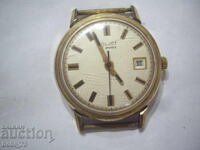 Ceas rusesc vechi, placat cu aur