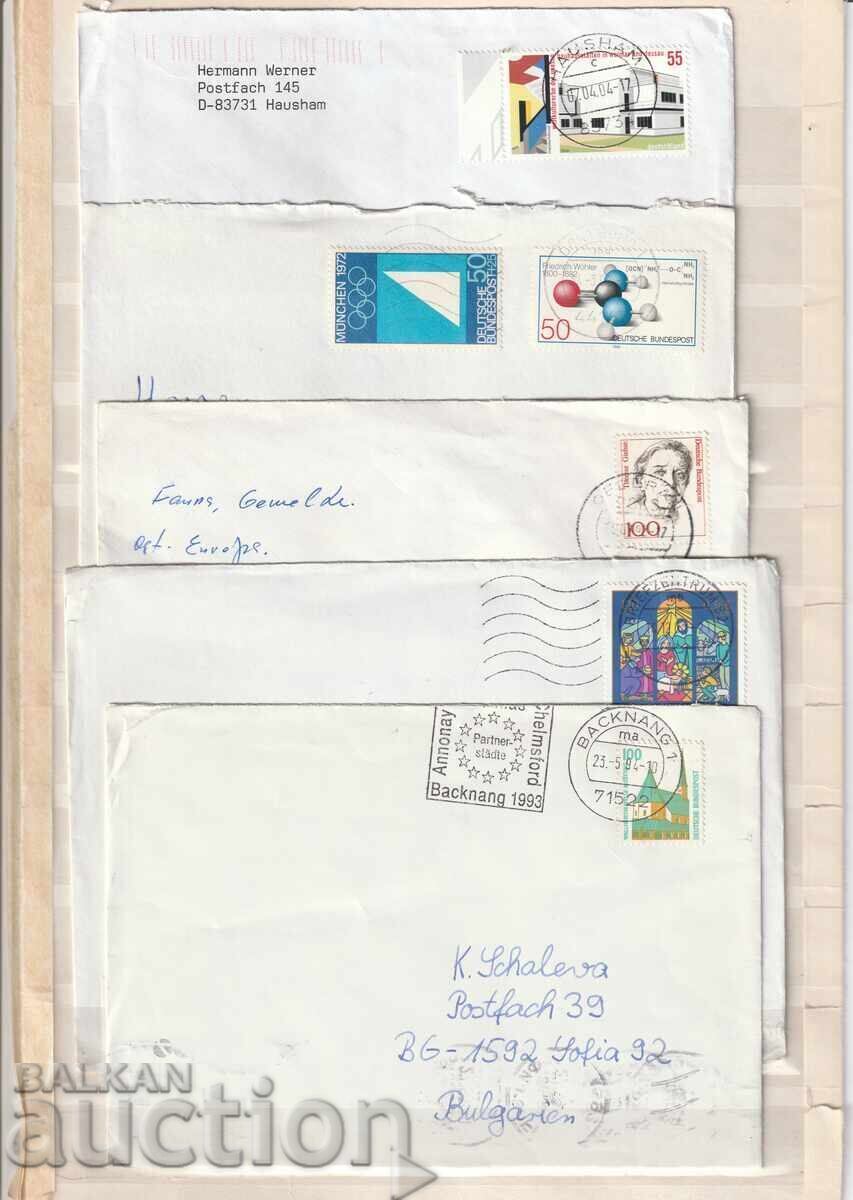 GERMANIA - Călătorit PP - 5 buc