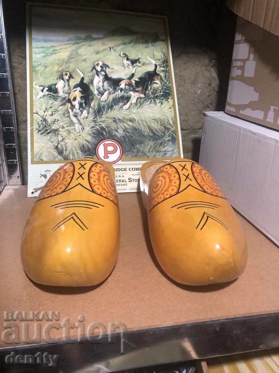 Wooden shoes, size 41 - 5