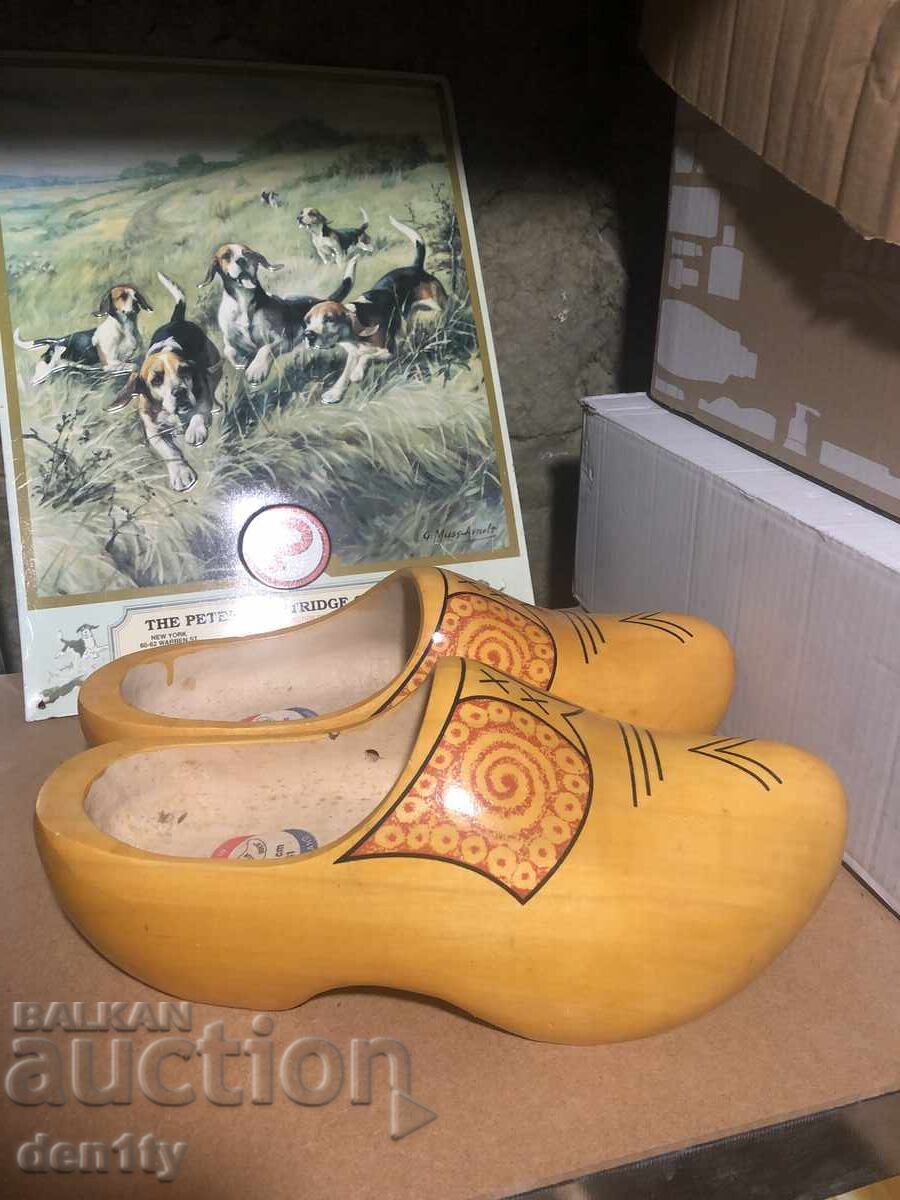 Wooden shoes, size 41