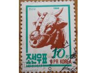 Северна Корея "Фауна - домашни животни" - 1990 г