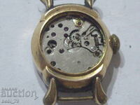 Women's gold-plated watch