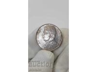 Rare Silver Coin 50 Korun 1949 Joseph Stalin