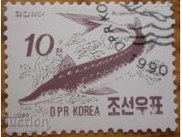 Северна Корея "Фауна - риби" - 1990 г