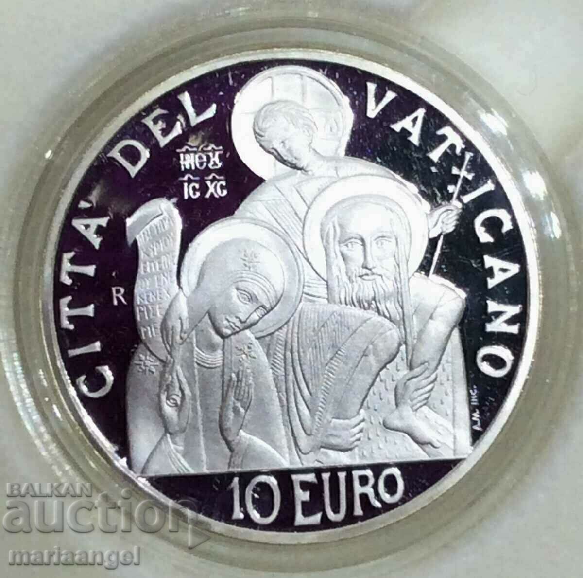 €10 2008 Vatican Benedict XVI UNC PROOF silver - 5 €10 2008 Vatican Benedict XVI UNC PROOF silver - 5